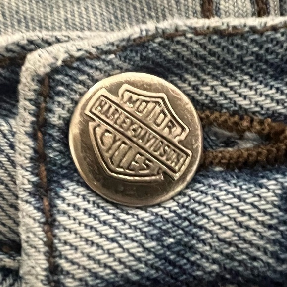 Vintage Harley- Davidson Relaxed Fit Jeans - Picture 4 of 15